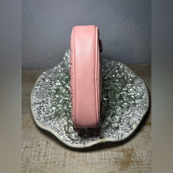 Coach Pink Quilted Crossbody Bag-(#0176) - Picture 3 of 7